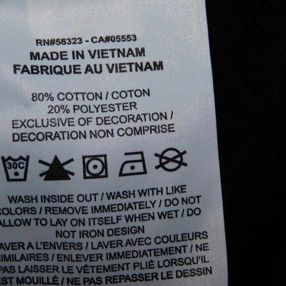 Nike Mens L Black Green Red Double Swoosh Embroidered Crewneck Sweatshirt - Picture 7 of 9